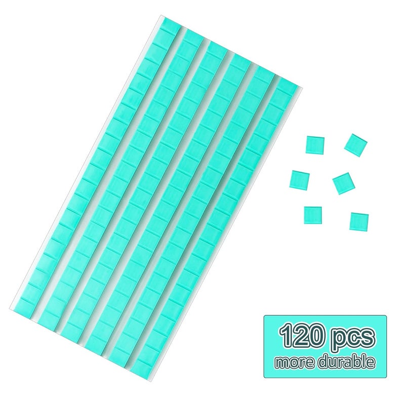 Feosky Adhesive Poster Sticky Tack Putty, Reusable and Removable Adhesive Putty, Mounting Putty for displaying Wall Paintings, Picture, Decoration, Crafts (Blue, Pack of 3) - Image 4